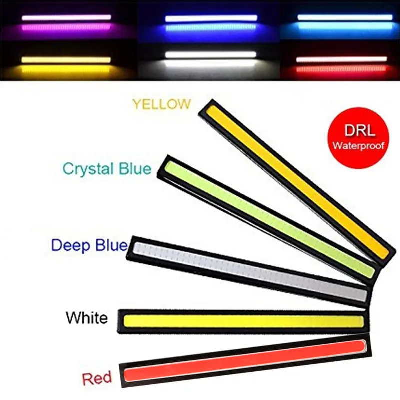 2pcs 17cm Universal Waterproof Daytime Running Light Auto COB DRL LED 2pcs-17cm-universal-waterproof-daytime-running-light-auto-cob-drl-led