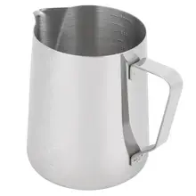 Stainless Steel Coffee Stencils Milk Frothing Jug Cup Coffee Milk Pitcher With Scale for Latte Art Kitchen Accessories