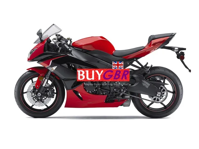 Яркие красные Обтекатели ZX6R для Kawasaki Лидер продаж 2009 2010 2011 2012 ABS мотоциклетные