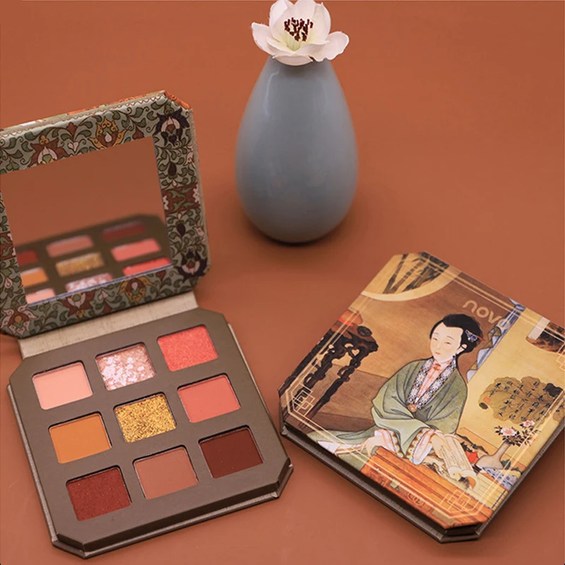 

Galaxy Eyeshadow Makeup Palette Shimmer Matte Eye shadow Palette Glitter Diamond Eyeshadow Powder Pigment Chinese style Cosmetic