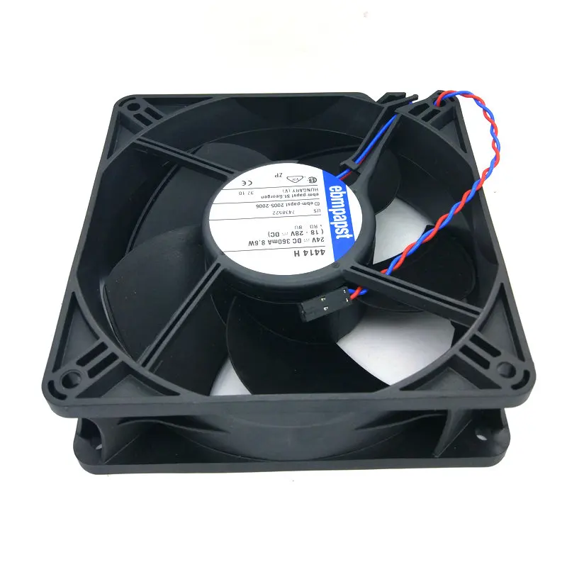Новый оригинальный EBM papst 4414 H 12 см 120x120x38 мм DC24V 350mA 8,6 W двойной шаровой Инвертор Вентилятор охлаждения