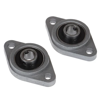 

2pcs KFL08 Zinc alloy printer diamond-shaped bearing seat horizontal KFL8 bracket