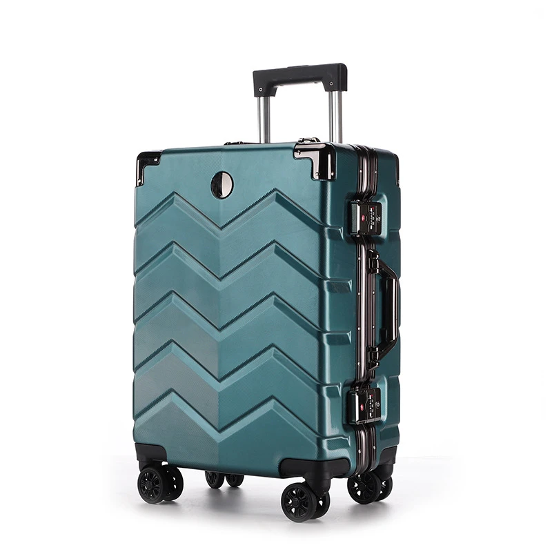 Maleta con de concha dura de 20/24 pulgadas, equipaje de gran capacidad, de ocio, con bloqueo de contraseña TSA|Equipaje con ruedas| AliExpress