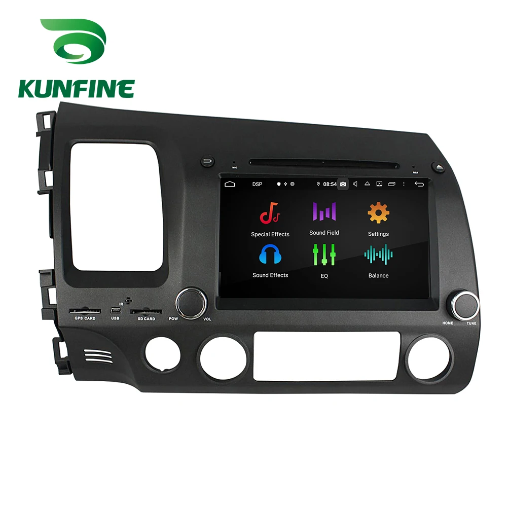 Best Android 9.0 Octa Core 4GB RAM 64GB Rom Car DVD GPS Multimedia Player Car Stereo for HONDA CIVIC 2006-2011 Radio Headunit 2