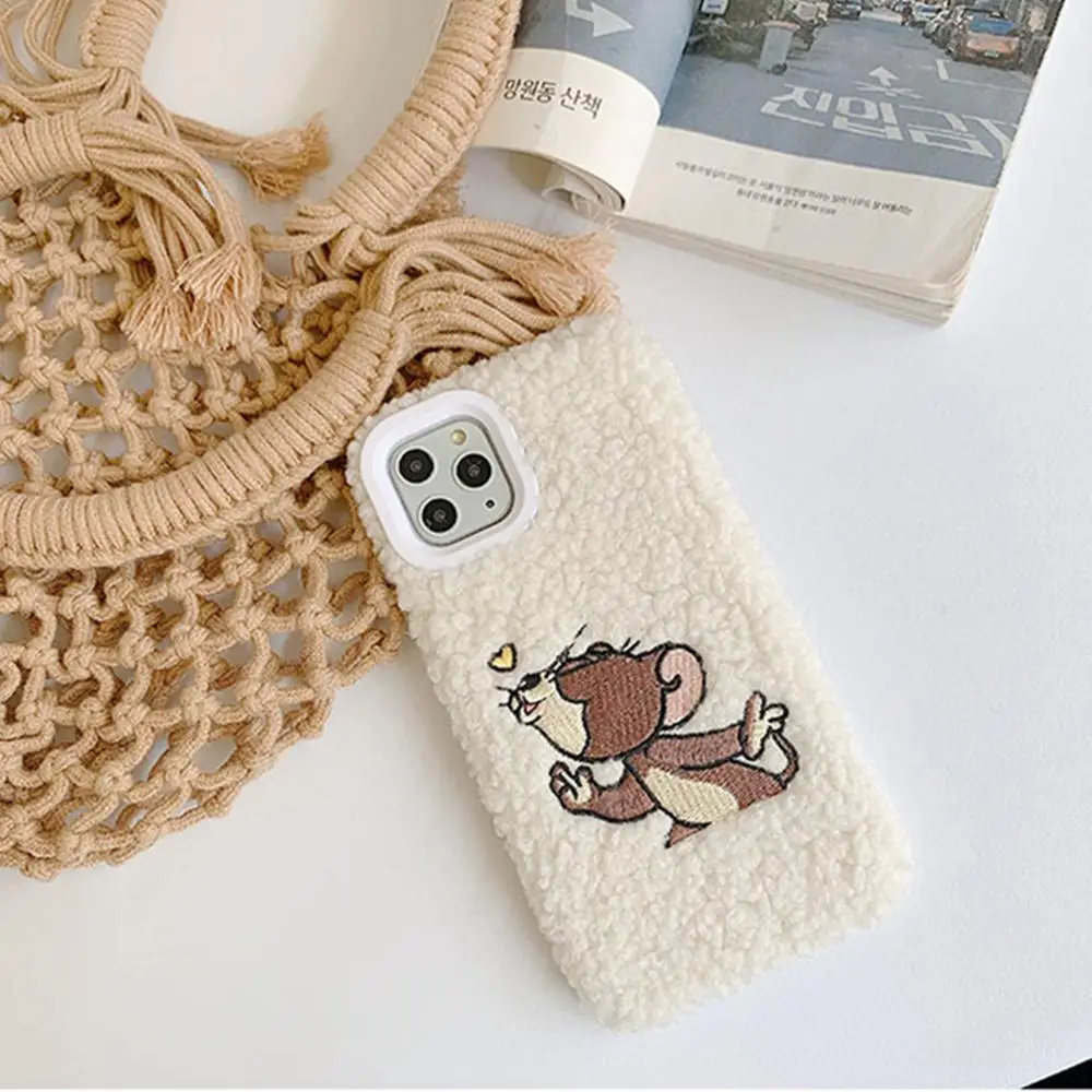 X Милый 3D вышитый История игрушек мультфильма fokry Bear плюшевый силиконовый чехол для телефона для iphone 11 Pro Max XS X XR 7 8 plus - Цвет: X