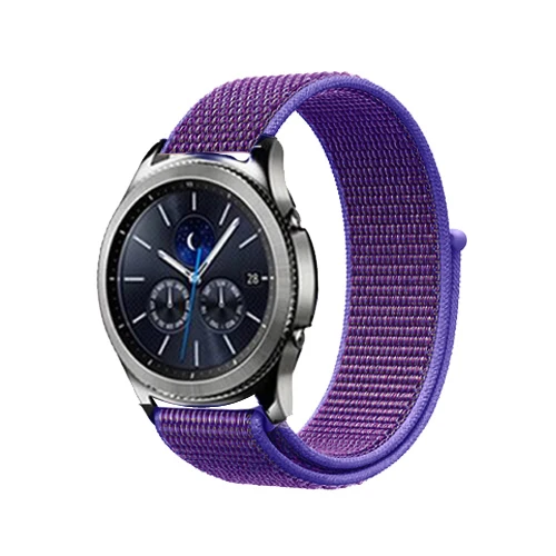 22 мм/20 мм huawei watch gt 2 ремешок для samsung galaxy watch 46 мм 42 мм gear S3 Frontier active 2 40 мм 44 мм S2 amazfit ремешок Bip - Цвет ремешка: 28-lilac