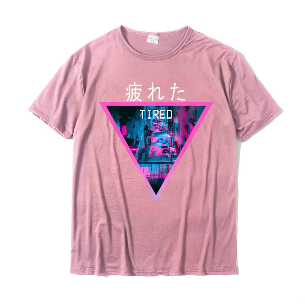 New Arrival Print Classic Short Sleeve Top T-shirts Thanksgiving Day Crew Neck Cotton Tees for Men T Shirts Summer Tired Vaporwave Streetwear Style T-Shirt Gift Vaporwave Tee__MZ23656 pink