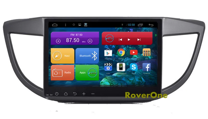 Автомобильный мультимедийный проигрыватель для Honda CRV Android 2012 и 6 0 GPS