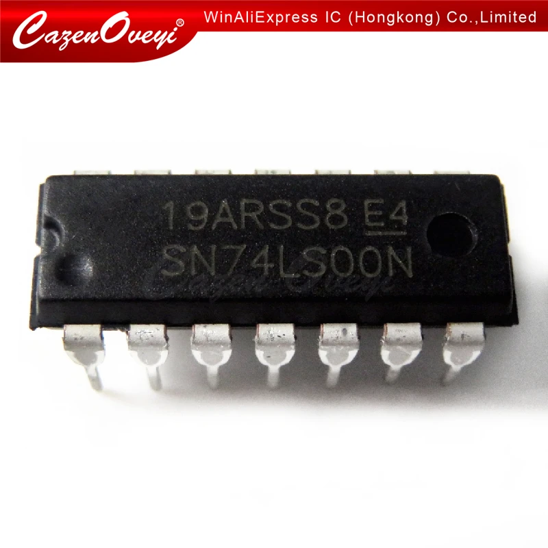 10 шт./лот HD74LS00P DIP14 HD74LS00 DIP SN74LS00N 74LS00 SN74LS00 DIP-14 лет новый и оригинальный IC в наличии |