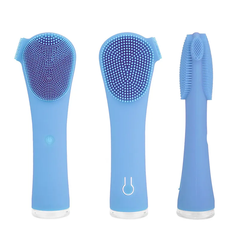 

Electric Sonic Face Cleaning Brush USB Rechargeable Handheld Facial Pore Cleaner Blackhead Remover Machine Skin Care Tools 30