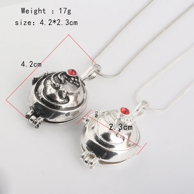Mystic Vervain Locket Pendant Necklace for Women and Men Jewelry