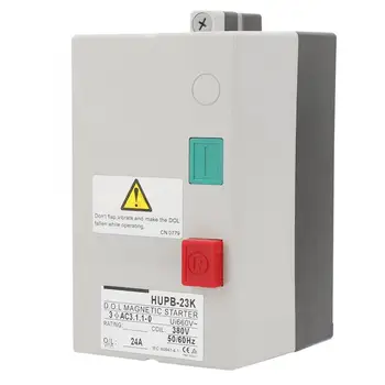 

Irreversible Manual Direct Start Type Control Motor Magnetic Starter 380V 50/60Hz for Protection Start Stop Prevent Overload