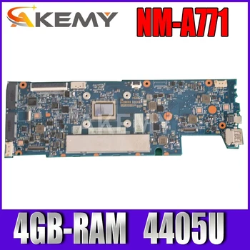 

for Lenovo YOGA 710-11ISK Laptop motherboard NM-A771 motherboard 4GB-RAM 4405U5B20L46167 original mainboard 100% test work
