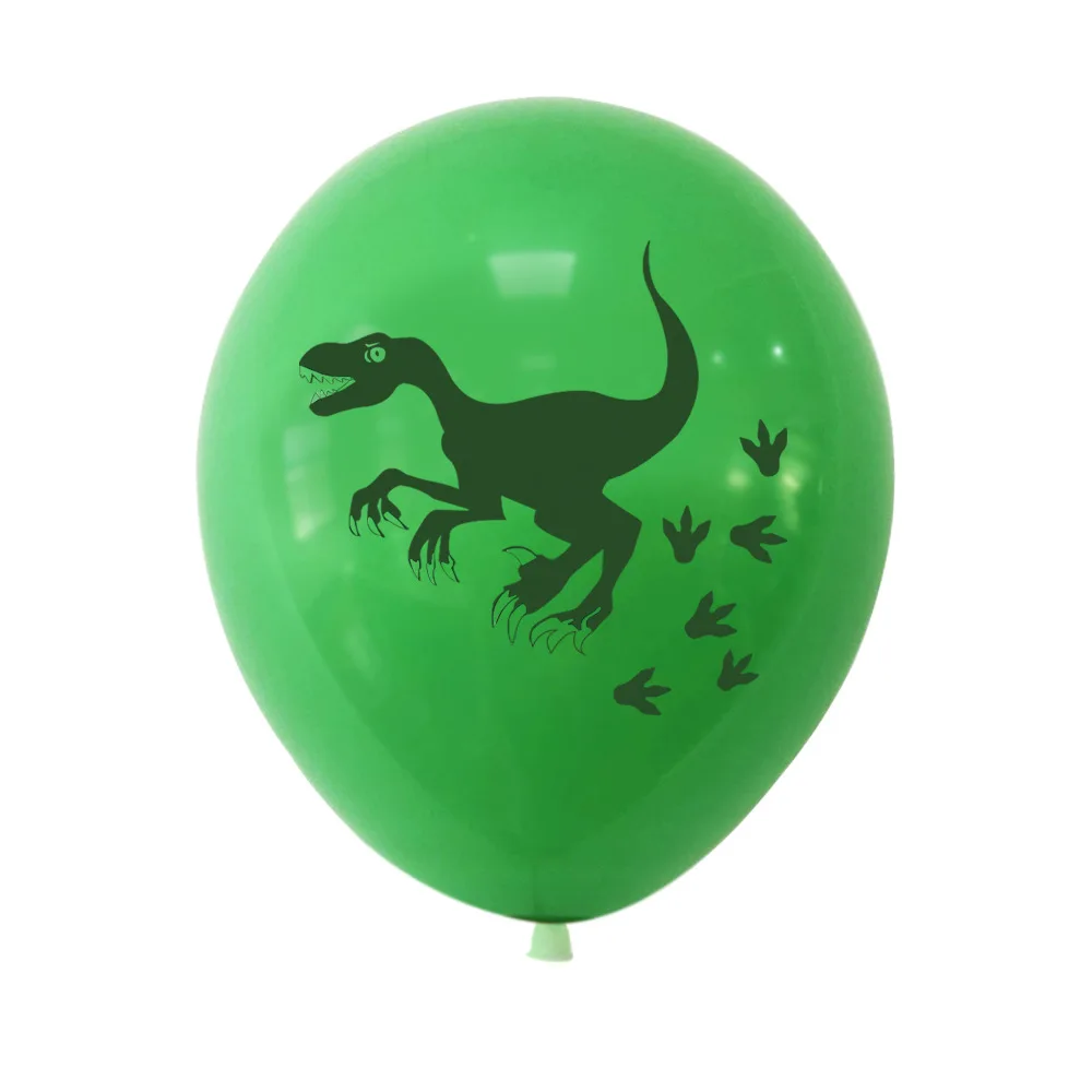 Palloncini Dinosauri Compleanno - Set Decorazione Con Striscione - Per Feste A Tema Giungla - XXL - Foto 10