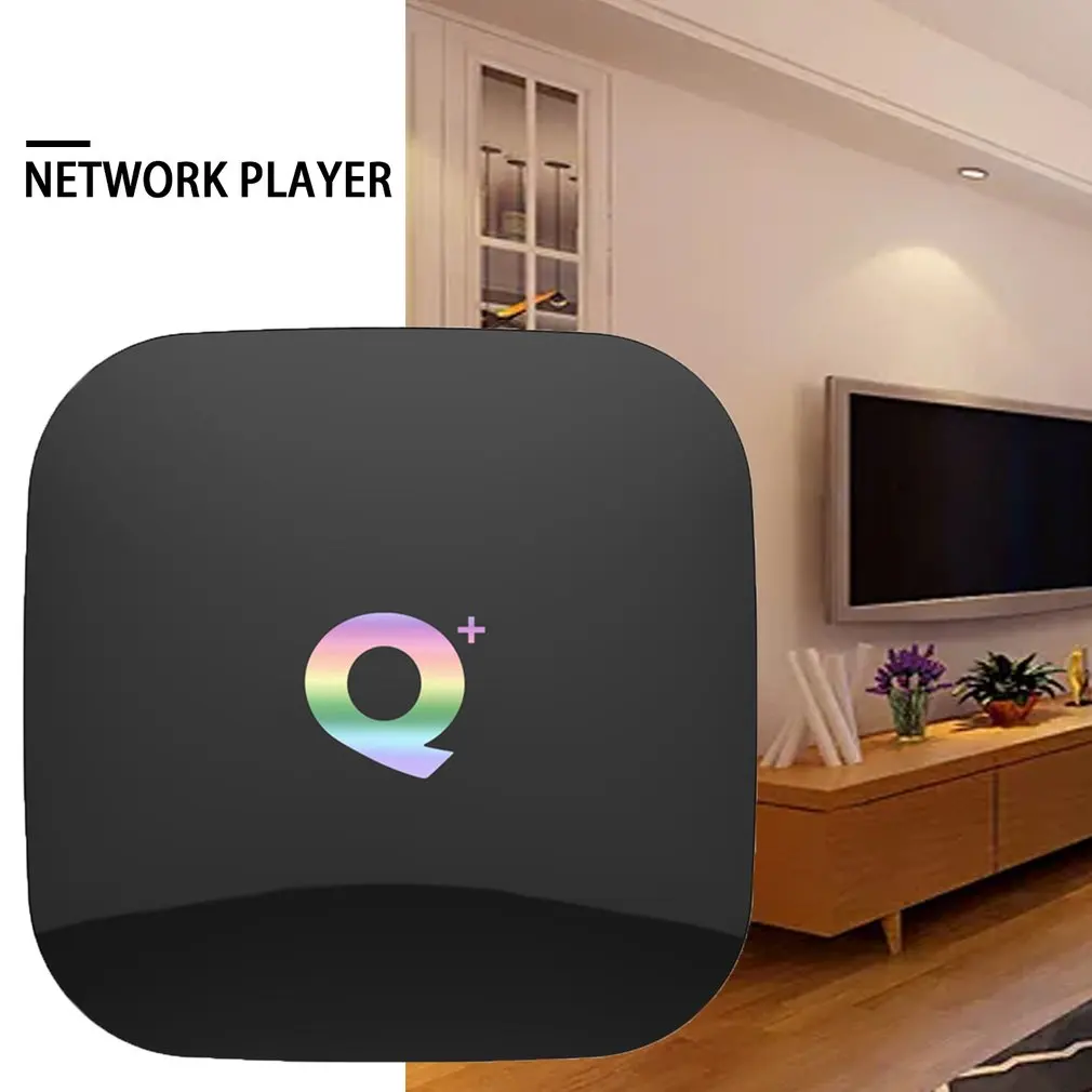 Superview Q-BOX Q+ Q Plus 4 Гб Amlogic Android 9,0 wifi Smart tv BOX высокой четкости смарт-медиаплеер
