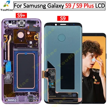 

For Samsung S9 G960 LCD Display Touch Screen Digitizer Assembly For Samsung s9 plus G965 LCD
