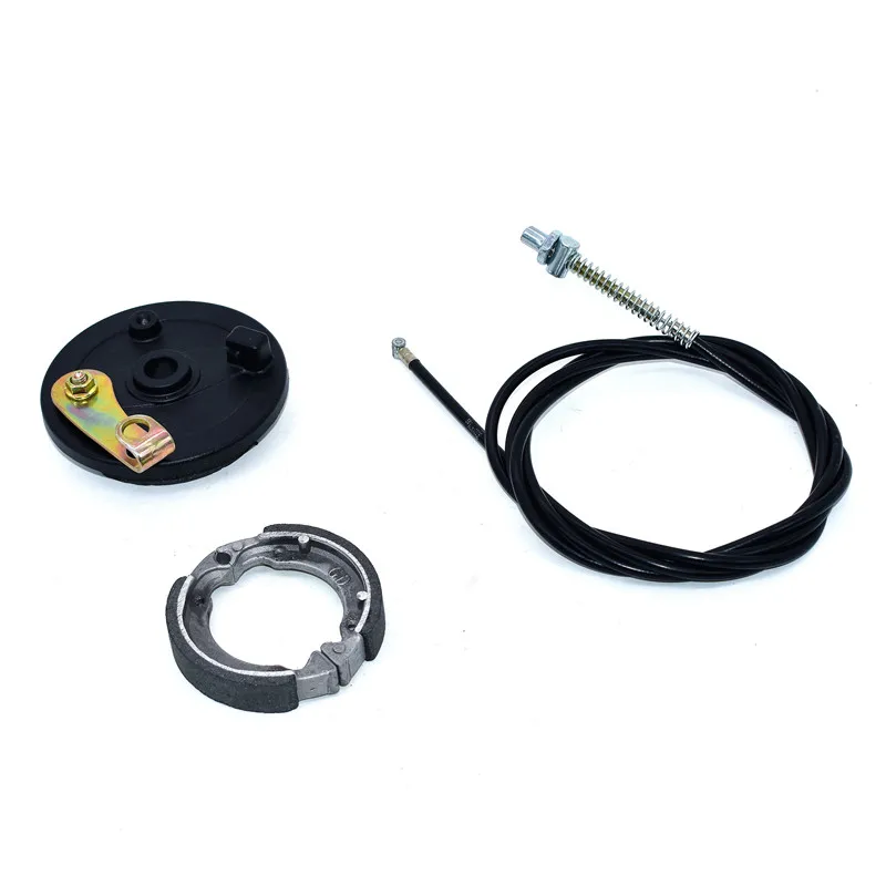 

Rear Wheels Drum Brake Expansion Brake with brake shoes Brake Cable for Zero 8 T8 8 inch Electric Scooter Bicycle Accessories