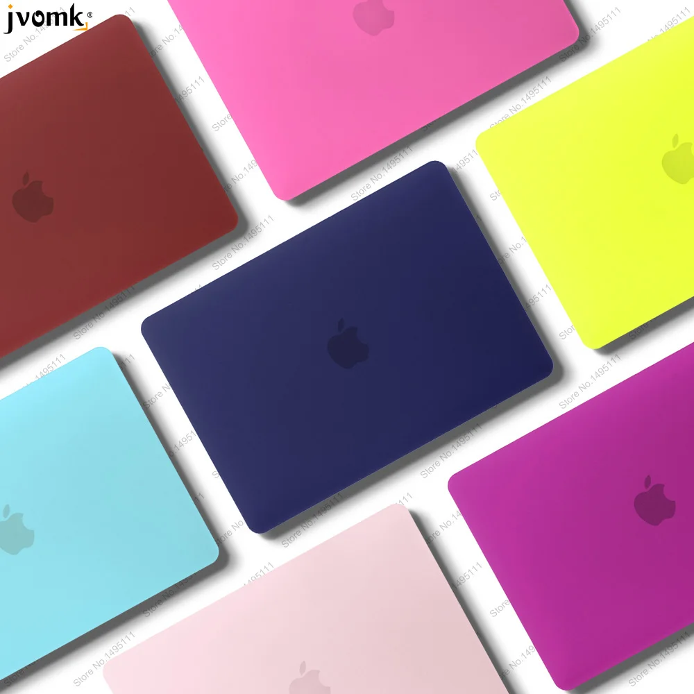 

New color laptop Case For APPle MacBook Air Pro Retina 11 12 13 13.3 15 15.4 inch with Touch Bar + Keyboard Cover