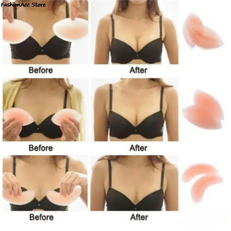 Sexy Women Silicone Bra Gel Invisible Inserts Breast Pads For