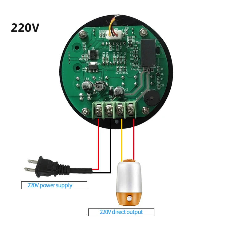 Цифровой регулятор влажности ZFX W1605 220 В гигрометр гумидистат управления