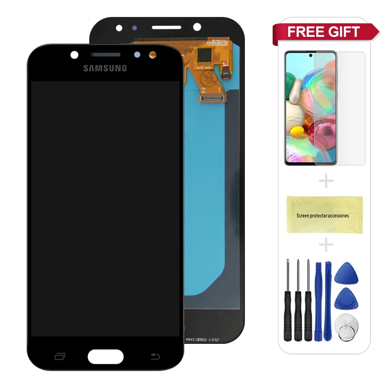 5 2 ''Super Amoled ЖК дисплей для Samsung Galaxy J5 2017 J530 J530F SM сенсорный экран дигитайзер в