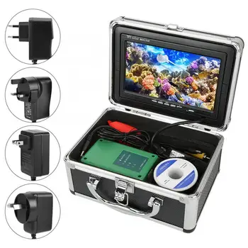 

Underwater Camera 164ft 1000 TVL 480P Underwater Fishing Video 6LED IP68 Fish Finder 100-240V Fishing Camera
