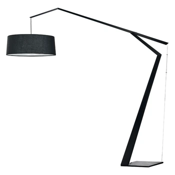 

modern big floor lamp newest design floor lamp E27 fabric shade italy design good quality metal light