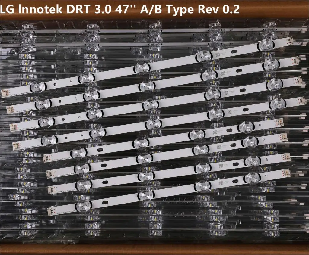 

100%NEW 98cm LED Backlight Lamp strip 9 leds For LG 47" TV innotek DRT 3.0 47" 47LB6300 47GB6500 47LB652V 47lb650v LC470DUH 47LB