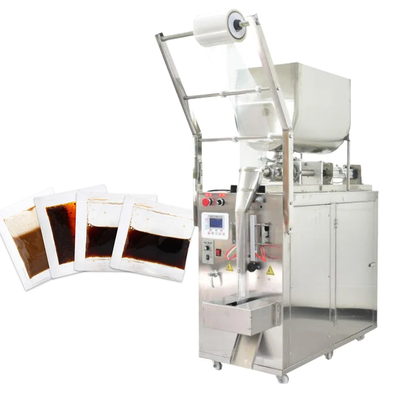 

Automatic Liquid Paste Packaging MachineMultifunctional Tomato Sauce Filling Packaging Machine Sealing Machine 110V/220V