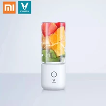 Xiaomi соковыжималка, электрические блендеры, чашка для фруктов, смузи, блендер, портативный кухонный комбайн, быстрая экстракция, выдавливание фруктов, 4