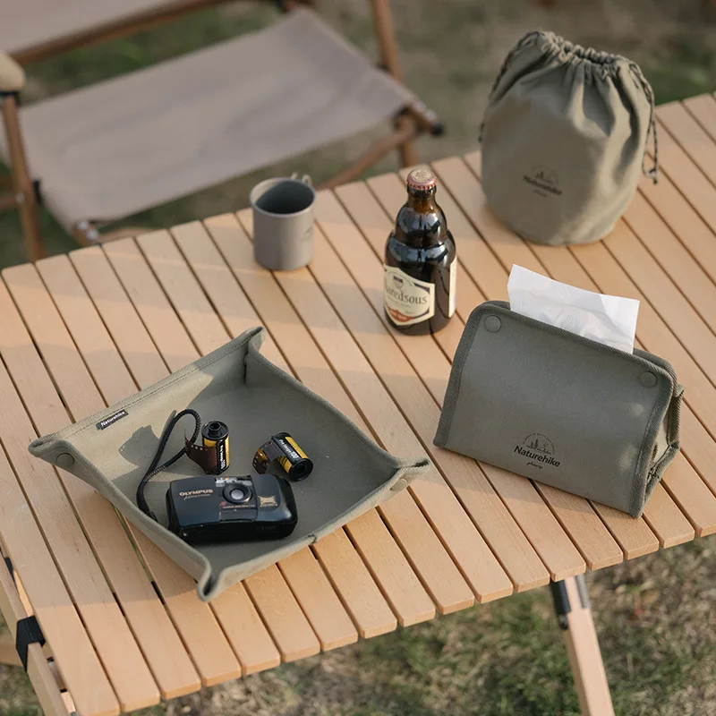 Naturehike Outdoor Tissue Storage Box Household Storage Bag Dining Table Tea Table Pumping Paper Box Camping Equipment