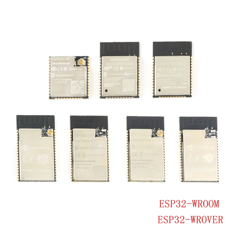 

5Pcs ESP32 Module ESP32-WROOM ESP32-WROVER WIFI Wireless Module ESP32-WROOM-32D-32U ESP32-WROVER-I -IB -B WIFI + Bluetooth IoT