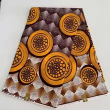 Африканская ткань Анкара дешевая африканская восковая ткань чистые свадебные платья для женщин африканская ткань с принтом хлопок