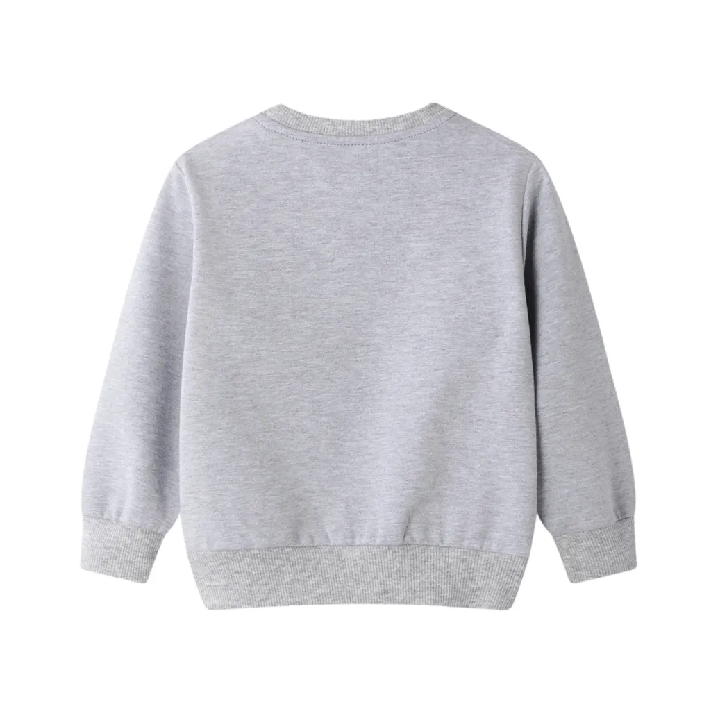 Детский свитер для маленьких мальчиков и девочек, свитер с принтом крокодила и букв, пуловер на осень-зиму, футболка, Топы, одежда