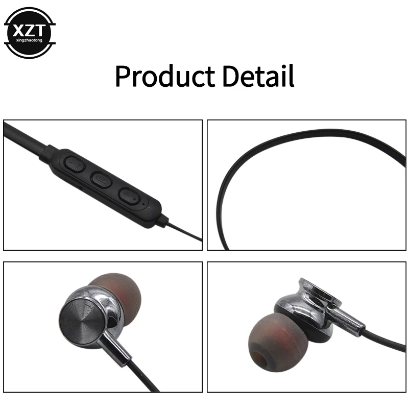 Беспроводные Bluetooth наушники BT 5 0 водонепроницаемые спортивные гарнитуры басовые