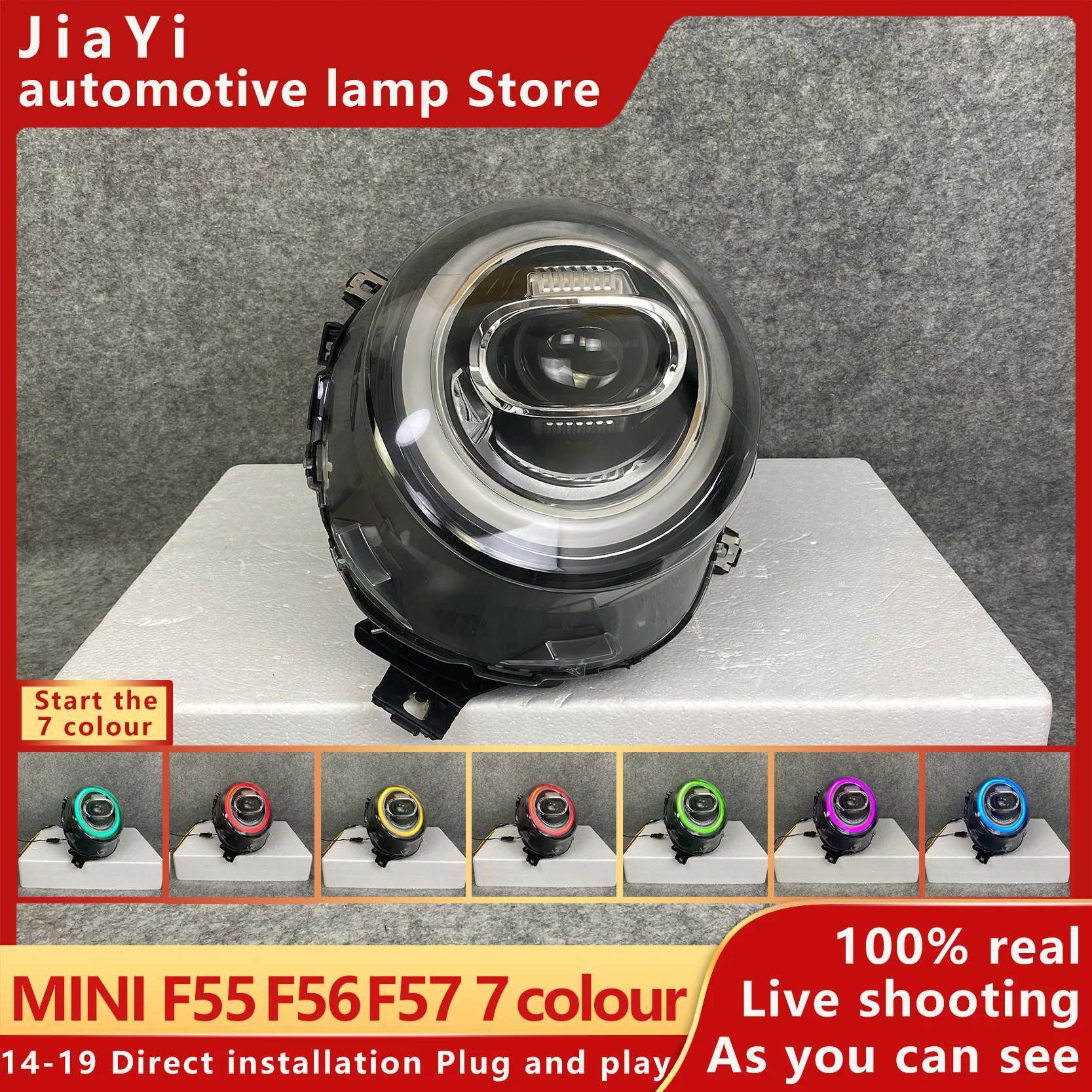 VLAND автомобильный Стайлинг для Mini F55 F56 cooper светодиодные фары s F57 светодиодный ные