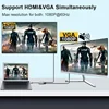 USB C Hub 4 in 1 Type C 3.0 Adapter to 4K HDMI HDTV VGA USB 3.0 PD Fast Charge Splitter for MacBook Notebook Laptop Computer PC 4
