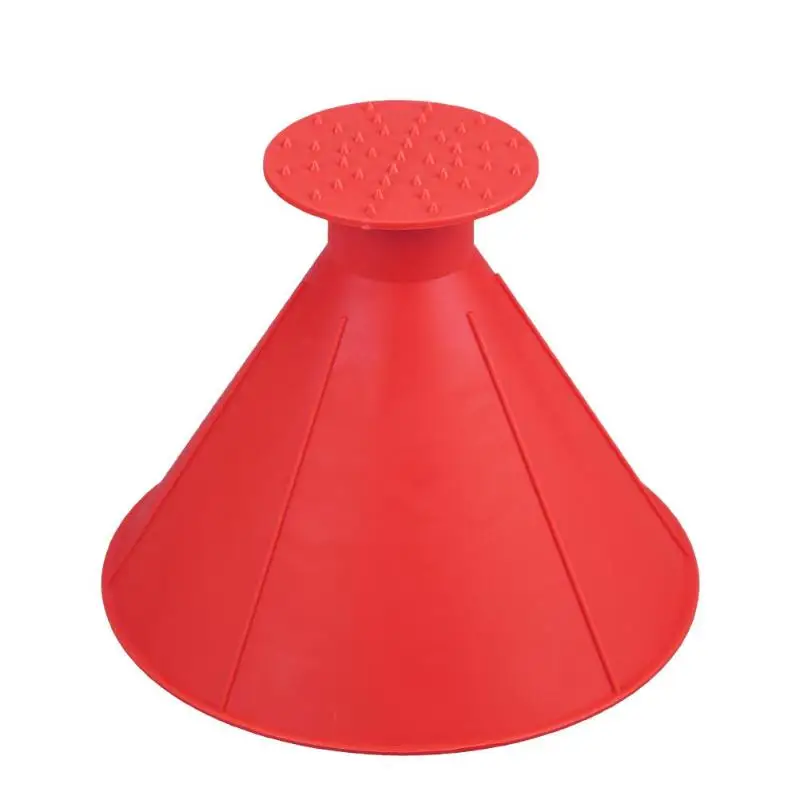 Автомобильный магический скребок для лобового стекла автомобиля в форме воронки для удаления снега