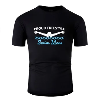 

Hilarious Mom Freestyle Swimmer T Shirt Shirt Apparel T Shirt For Men Cotton O Neck T-Shirt Homme Short-Sleeve Top Tee