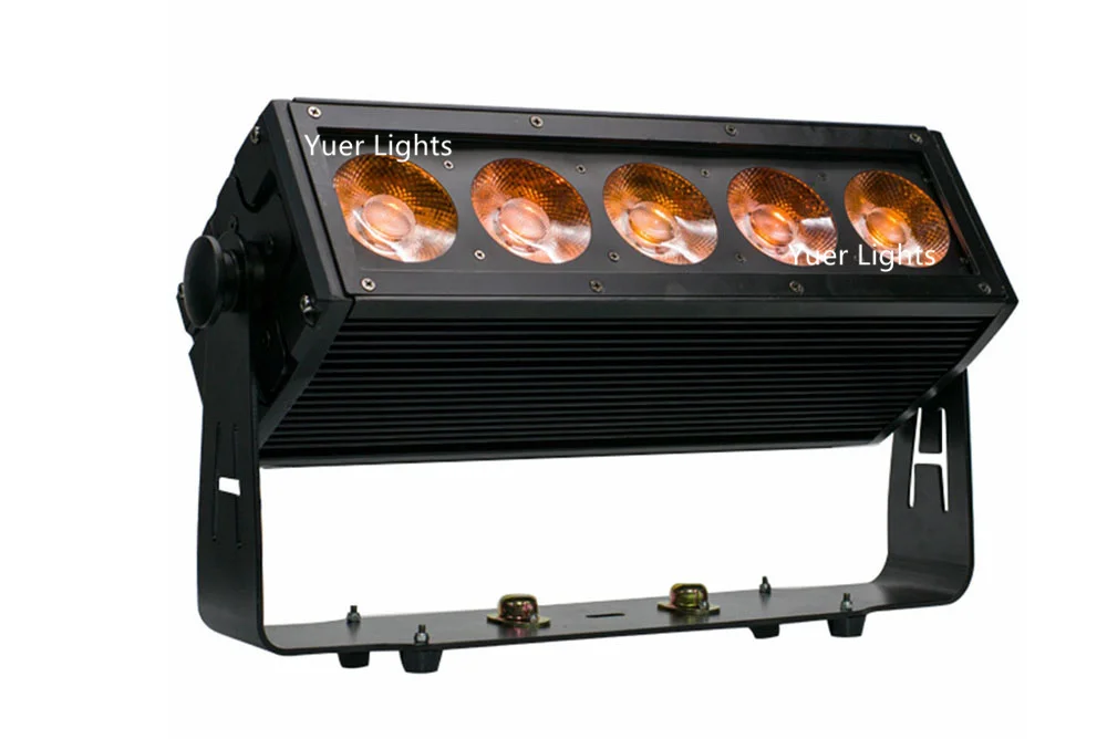 2XLot Disco Light 5X20W RGB 3IN1 LED Wall Wash Light 5/8 Channels IP55 Control Dj LED Bar Wash Stage Light Music Dj Light Disco