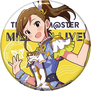 Аниме IDOLM@ STER Idolmaster Million Live! Игровой значок Lumiere Papillon Ver. Металлические значки брошь булавки - Окраска металла: 10 Mami Futami