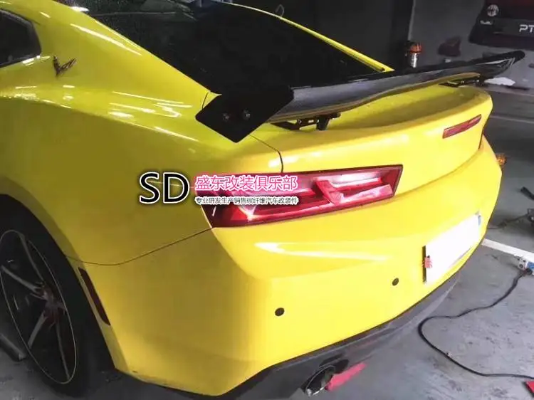 Подходит для Chevrolet camaro APR задний спойлер заднего крыла из углеродного волокна