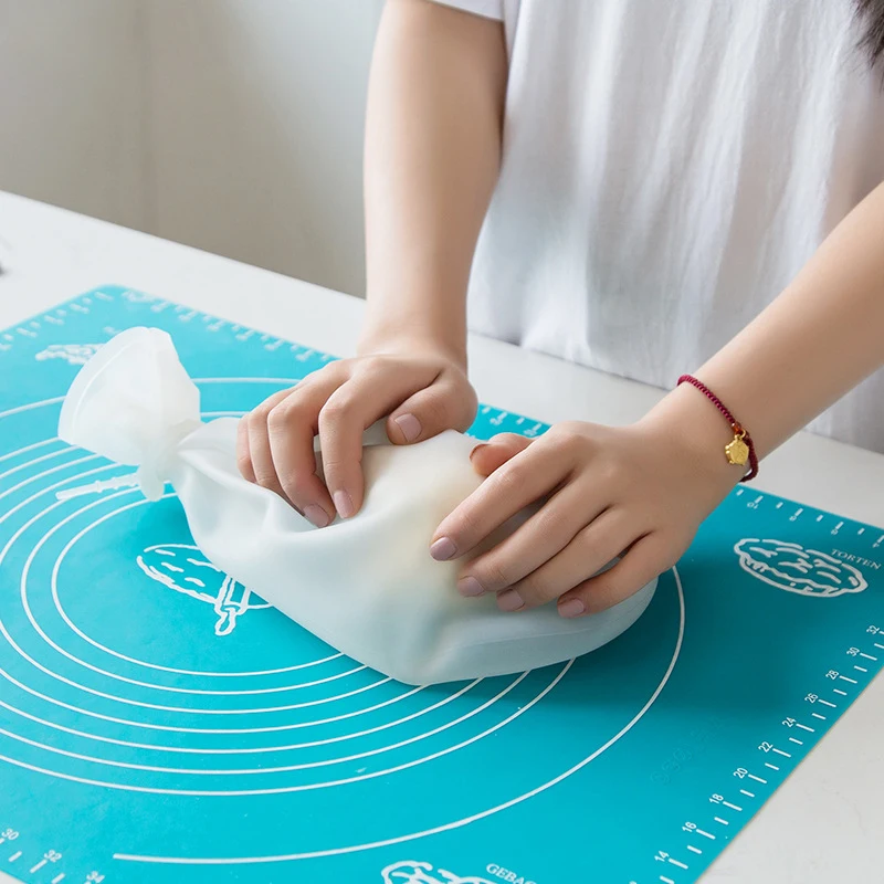 KitchenAce Silicone Preservation Kneading Dough Flour-mixing Bag Kitchen Gadgets&ampTools Bakeware Accessories Baking Pastry Gadget | Дом и