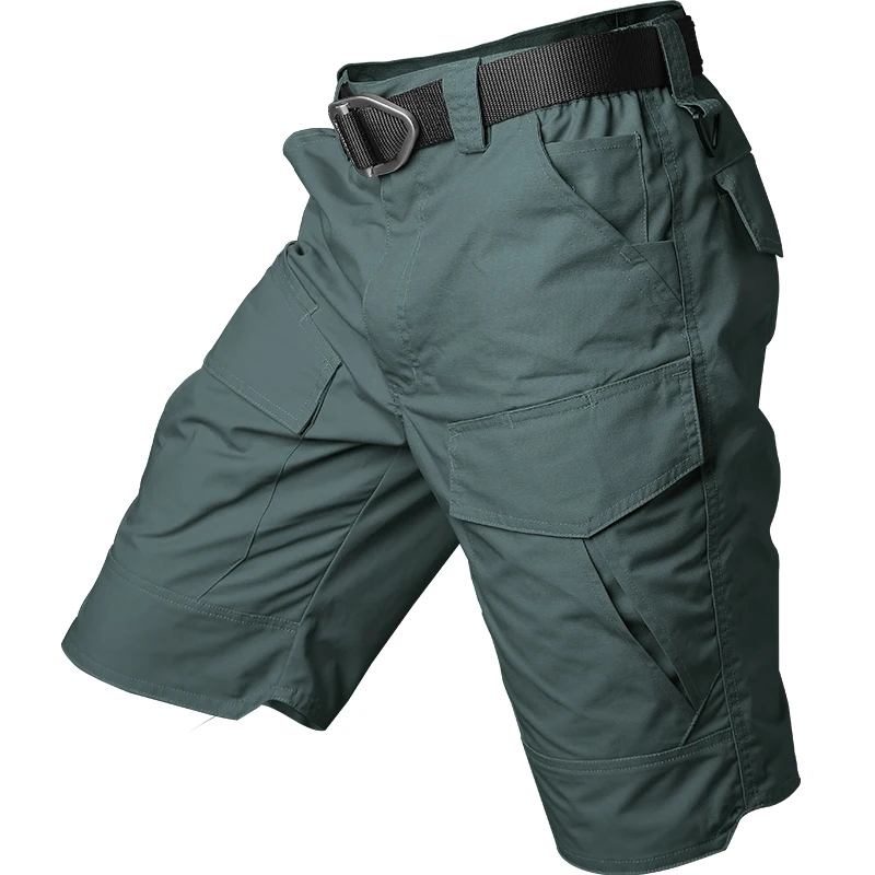 Pantalones cortos militares tácticos para hombre, de verano para exteriores, para viaje, Camping, pesca, impermeables _ - AliExpress Mobile