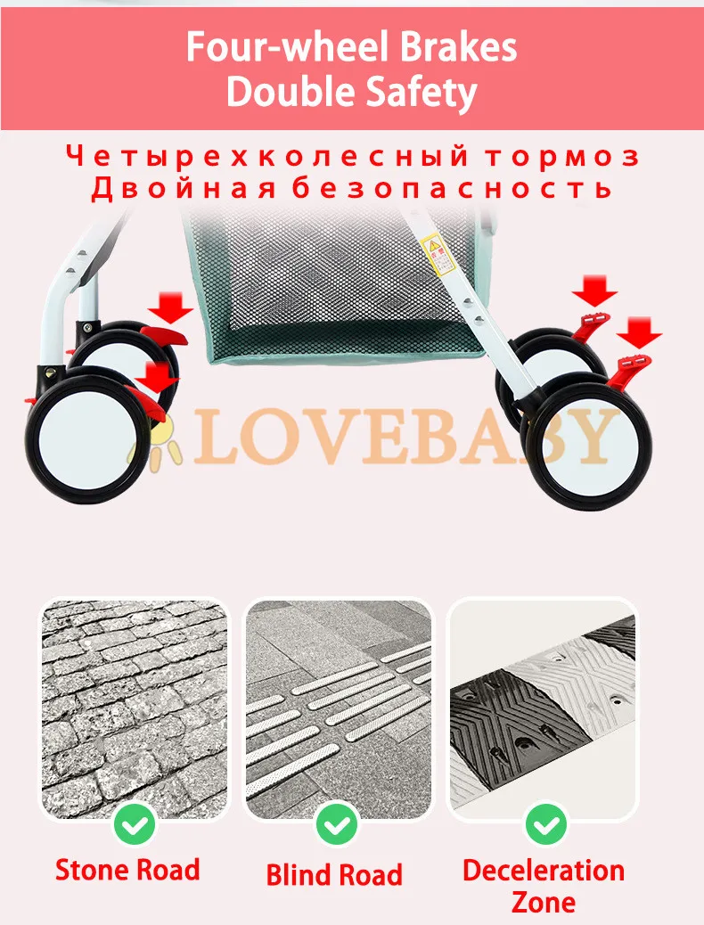 Детская коляска 3 в 1 с высоким пейзажем, легкая складная детская коляска с вращением на 360, 2 в 1, роскошное автомобильное кресло для детей 0-3 лет