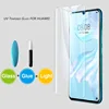UV Liquid Full Glue Tempered Glass For Huawei Mate 40 30 20 Pro Clear Curved Screen Protector For Huawei P30pro P40 pro UV film ► Photo 2/6