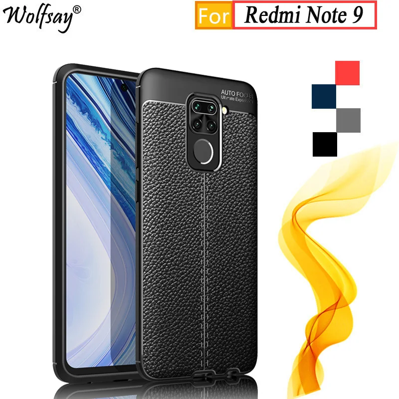 For Xiaomi Redmi Note 9 Case For Redmi Note 9 Pro Max 9S Rubber