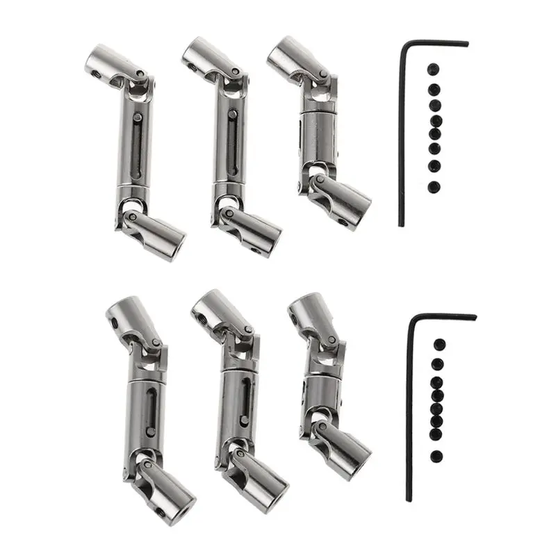 

3PCS Upgrade Parts Metal Drive Shaft for WPL B-36 B-16 6WD 1/16 RC Car Y51E