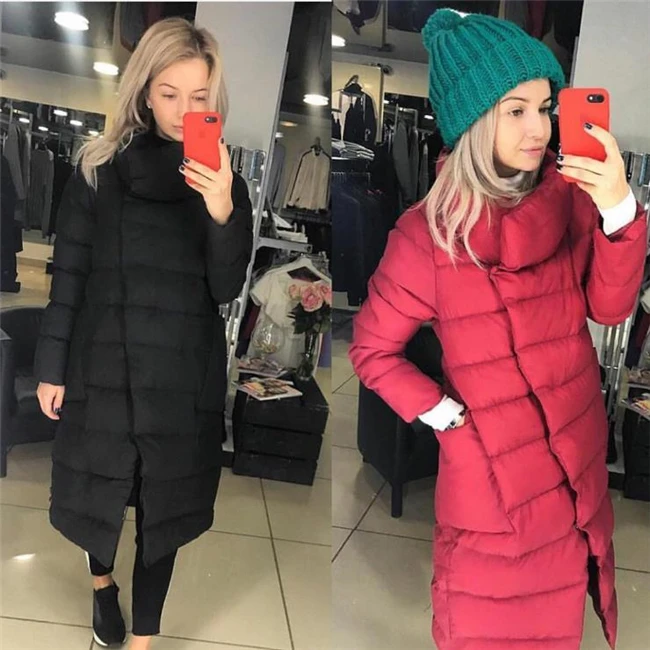 Новинка года; сезон весна; Стильная хлопковая стеганая одежда; теплая AliExpress EBay