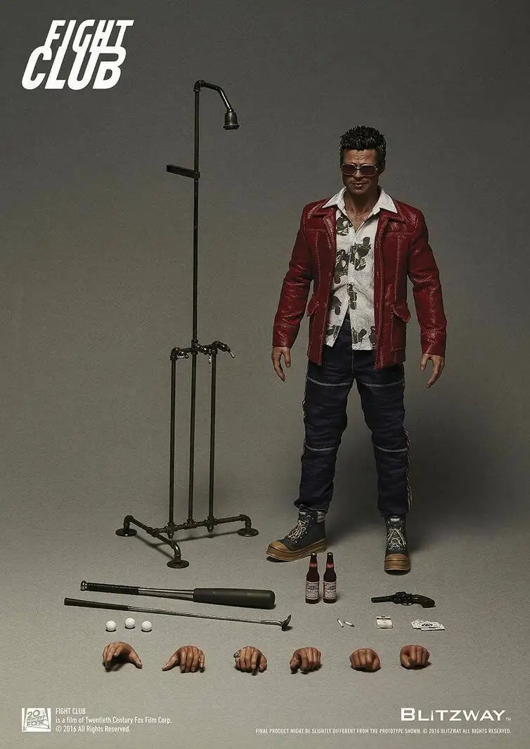 

BLITZWAY 1/6 Fight Club Taylor Brad Pitt BW-FC00324 Full set Action Figure Doll Model Collection Gift